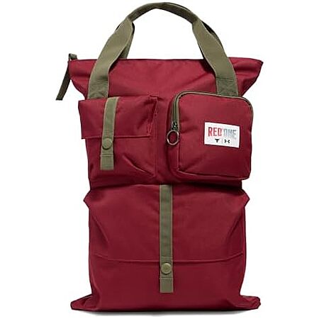 $12.43 | Under Armour Project Rock Red One Gym Sack, Cardinal/Marine OD Green/White, One Size at Amazon