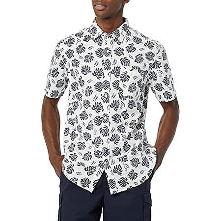 $7.40* | Amazon Essentials Men's Short Sleeve Shirt at Amazon
