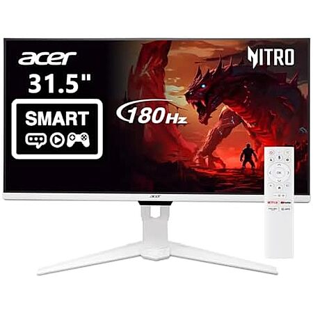 [YMMV, AC] $145.60* | acer Nitro Gaming Smart Monitor with Google TV | 31.5” WQHD 2560 x 1440 at Amazon
