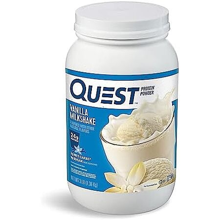 [S&S, AC] $29.24* | 3-Pound Quest Nutrition Protein Powder (Vanilla Milkshake, 43 Servings) at Amazon