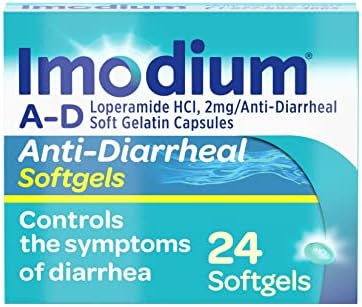 [S&S, AC] $6.49 | 24-Count Imodium A-D Fast-Acting Anti-Diarrheal Softgels at Amazon