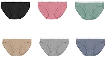 $8.48 | 6-Pack Hanes Womens Ribbed Cotton Underwear at Amazon