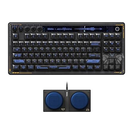 $59.99* | 8BitDo Retro 87 Mechanical Keyboard (Mecha Break: Panther Edition) at Amazon