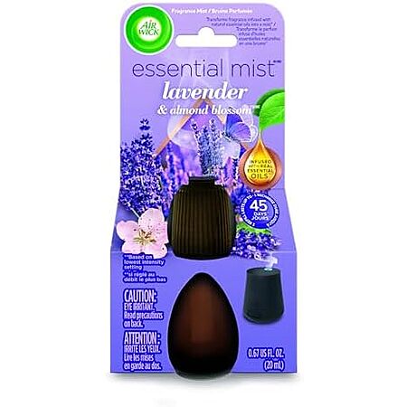 [S&S, AC] $2.19 | Air Wick Essential Mist Refill (Lavender and Almond Blossom) at Amazon