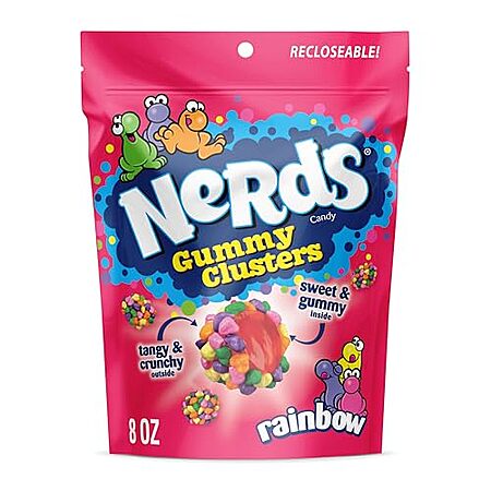 [S&S] $2.54* | 8-Oz Nerds Gummy Clusters Candy (Rainbow) at Amazon