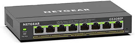 $59.98* | Netgear 8-Port PoE Gigabit Ethernet Plus Switch at Amazon