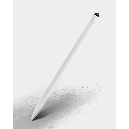 $29.99 | ZAGG Pro Stylus 2 with Active & Capacitive Tips Compatible w/iPad Pro 11/12.9 (3,4, & 5 Gen)/Air 10.9/iPad 10.2/9.7/Mini 5/ iPad Air (M2) - White at Amazon