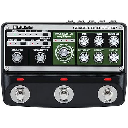 $282 | BOSS RE-202 Space Echo | Tape Echo Delay Reverb Effects Pedal at Amazon