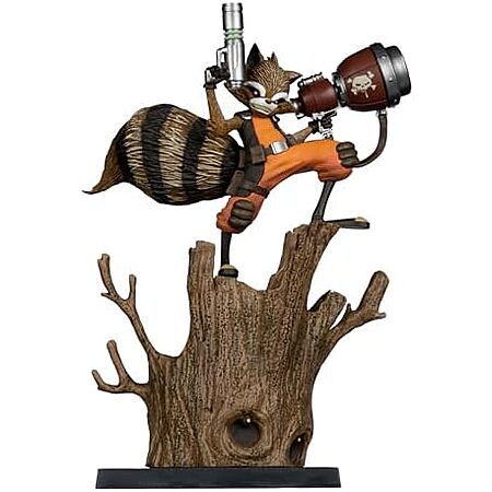 $31.99 | McFarlane Toys- Marvel Rocket Racoon 1:6th Scale Collectible with Scene at Amazon