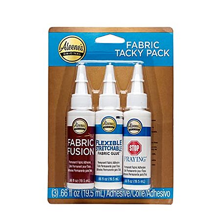 [AC] $2.87 | 3-Pack 0.66-Oz Aleene's Fabric Glue Variety at Amazon