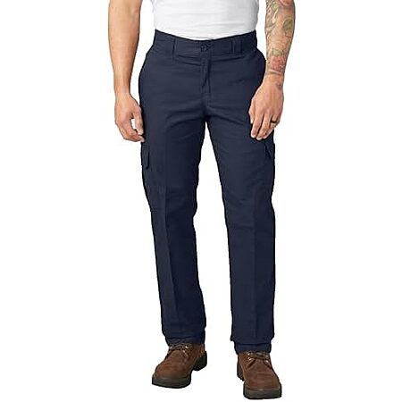$19.99* | Dickies Men's Flex Regular Fit Cargo Pants (Select Sizes, Dark Navy) at Amazon