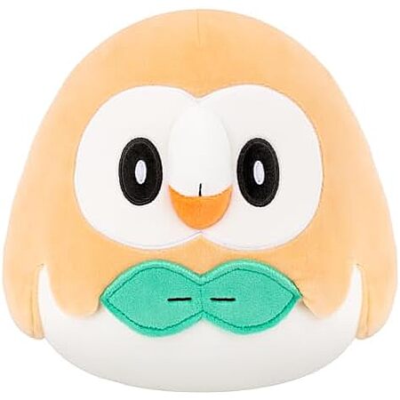 $7.99 | 8" Squishmallows Original Rowlet Pokémon Plush at Amazon