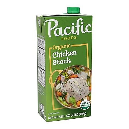 [SnS, AC] $18.73 | 6 × 32-Oz Pacific Foods Organic Chicken Stock ($3.12 each) at Amazon