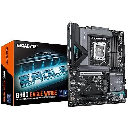 [YMMV, AC] $105.69 | GIGABYTE B860 Eagle WIFI6E Intel Core Ultra Series 2 LGA 1851 Motherboard at Amazon