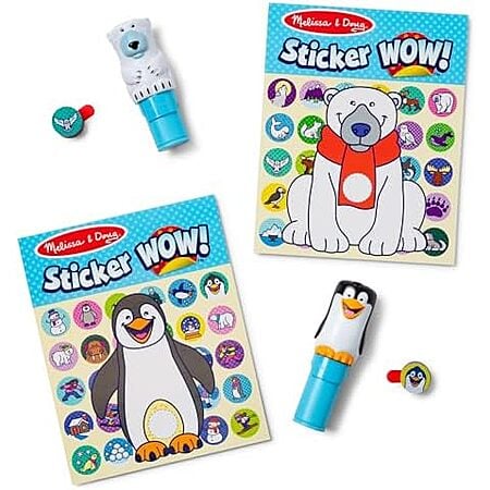 $9.11* | 2-Count Melissa & Doug Sicker Wow! Art & Craft Activity Set (Winter) at Amazon