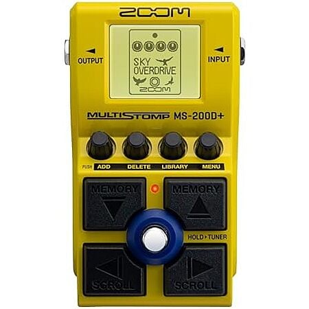 $69.99 | Zoom MS-200D+ MultiStomp Guitar Effects Pedal at Amazon