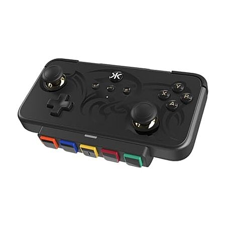 $44.27 | CRKD NEO S Controller with 5-Fret Guitar Grip Attachment For PC, iPhone, iPad, Android, Nintendo Switch/Switch 2, Smart TV (Black Tribal Edition) at Amazon