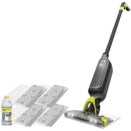$59.99* | Shark VACMOP Pro Cordless Hard Floor Vacuum Mop w/ 4 Pads & 12-Oz Cleaning Solution at Amazon