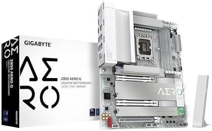 $249.99 | GIGABYTE Z890 AERO G Intel Core Ultra (Series 2) LGA 1851 Motherboard at Amazon