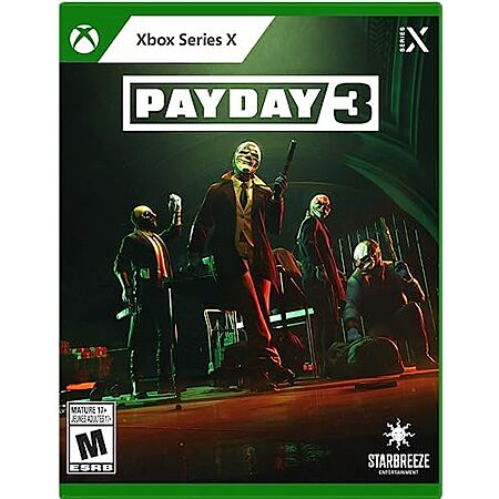 $7.99 | Payday 3 (Xbox Series X) at Amazon