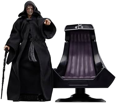 $31.49 | Star Wars The Black Series: Return of The Jedi 6" Emperor Palpatine Action Figure & Throne at Amazon
