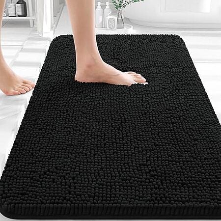 $9.99* | 30" x 20" Olanly Extra Soft Absorbent Chenille Bath Rug at Amazon