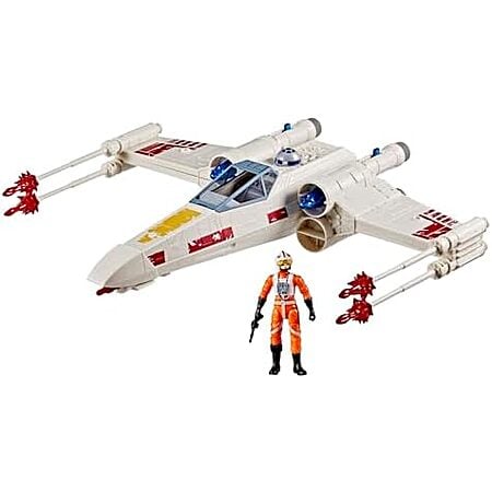 $18.99 | STAR WARS Epic World of Action Luke Skywalker's Force Strike X-Wing, 4-Inch Scale Action Figure & Vehicle at Amazon