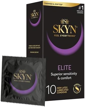 [SnS, AC] $6.14 | 10-Count SKYN Elite Ultra-Thin, Lubricated Latex-Free Condoms​ at Amazon