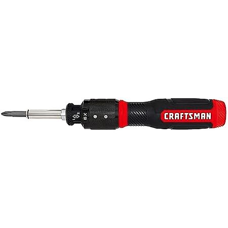 $23.92 | CRAFTSMAN 15pc 6x SpeedDrive Ratcheting Screwdriver (CMHT68134) at Amazon