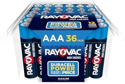 [SnS, AC] $8.70 | 36-Count Rayovac AAA Batteries at Amazon (24.2￠ each)
