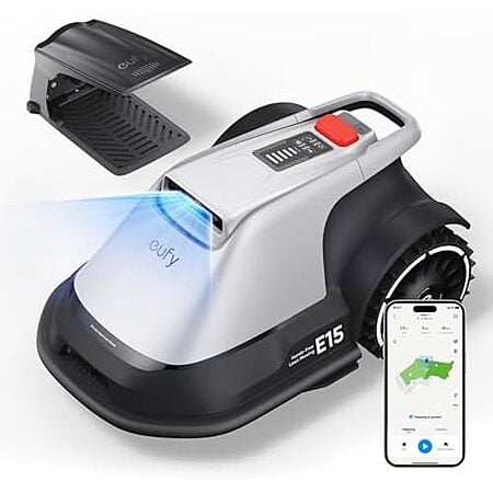 $999.99* | E15 eufy Robot Lawn Mowers at Amazon
