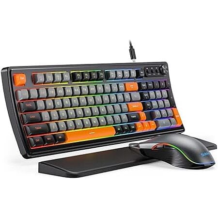 [Prime] $23.99* | SABLUTE RGB Backlit Gaming Keyboard & Mouse Combo w/ Wrist Rest at Amazon