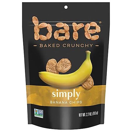 $2.99* | 2.7-Oz Bare Baked Crunchy Simply Banana Chips at Amazon