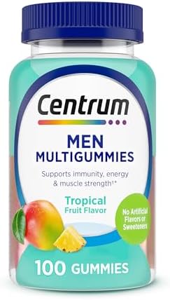 [SnS, AC] $4.14 | 100-Count Centrum Men's Multivitamin Gummies (Fruit) at Amazon