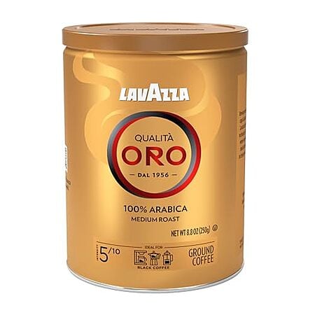 [SnS, AC] $14.55 | 4-Pack 8.8-Oz Lavazza Qualita Oro Ground Coffee Blend (Medium Roast) at Amazon