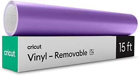 $5.30 | Cricut Premium Removable Vinyl, Light Purple (12in × 15ft) at Amazon
