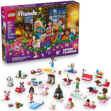 $20 | 237-Piece LEGO Friends: Seasonal - LEGO Friends Advent Calendar 2025 (42668, 2025) at Amazon