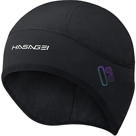 [AC] $4.99* | HASAGEI Men's Thermal Helmet Liner Skull Cap w/ Eyewear Slots at Amazon