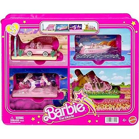 $11.49* | Barbie Mini BarbieLand The Movie Vehicle Collection Toy Set at Amazon