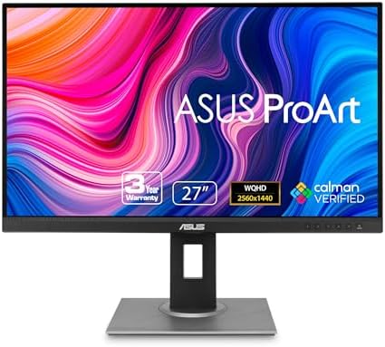 $189* | 27" Asus ProArt PA278QV 2560x1440 IPS 100% sRGB Monitor at Amazon