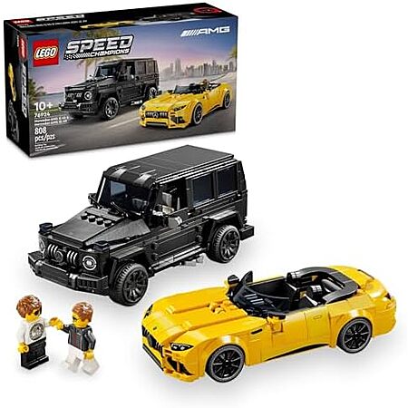 $35.95 | 808-Piece LEGO Speed Champions - Mercedes-AMG G 63 & Mercedes-AMG SL 63 (76924, 2024) at Amazon