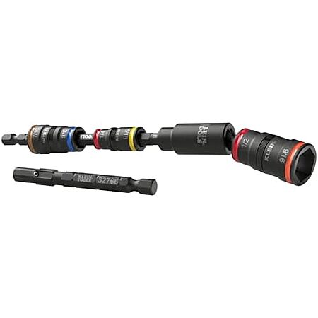 $22.98 | 6-Piece Klein Tools 32984 Impact Socket Set with Swivel Adapter at Amazon