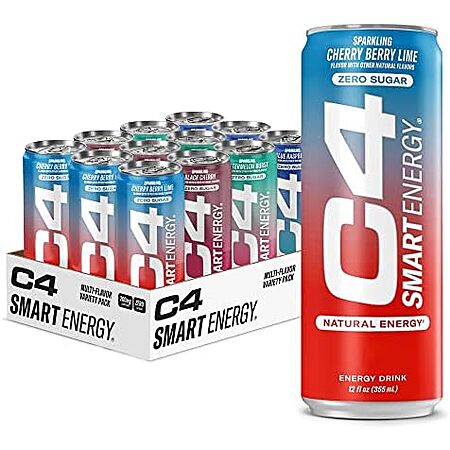 [SnS, AC] $12.99* | 12-Pack 12-Oz Cellucor C4 Smart Energy Drink (Berry Breeze Variety Pack) at Amazon ($1.08 each)