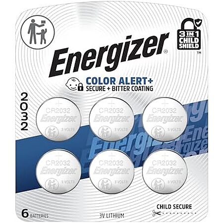 [SnS, AC] $5.55* | 6-Count Energizer CR2032 3V Lithium Coin Batteries at Amazon