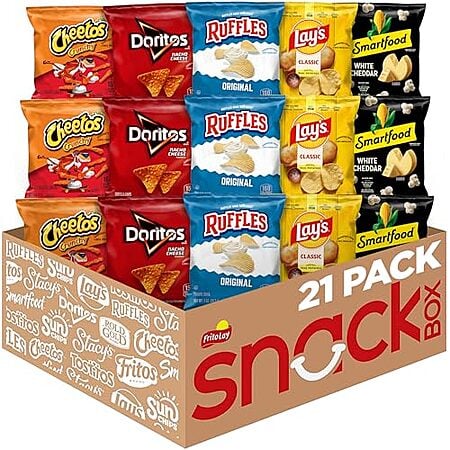 [SnS, AC] $16.26 | 2 × 21-Pack Frito Lay Classic Mix Variety Pack ($8.13 each) at Amazon (38.7￠ each)