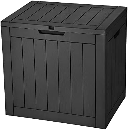 [AC] $22.60* | 30 Gallon YITAHOME Outdoor Storage Resin Deck Box (Black) at Amazon