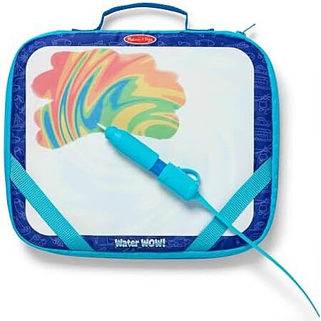 $14.99 | Melissa & Doug Water Wow! Take-Along Reusable Color-Reveal Drawing Set at Amazon