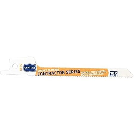 $2.19 | Century Drill & Tool 07401 4" Contractor Series Bi-Metal Reciprocating Saw Blade, 18TS at Amazon