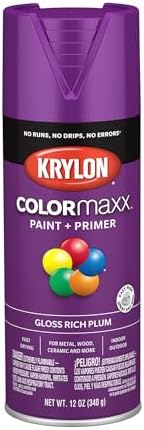 $3.28 | 12-Oz Krylon COLORmaxx Spray Paint (Various) at Amazon