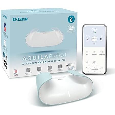 $59.03 | D-Link AX3000 WiFi 6 Mesh Router (M30) at Amazon